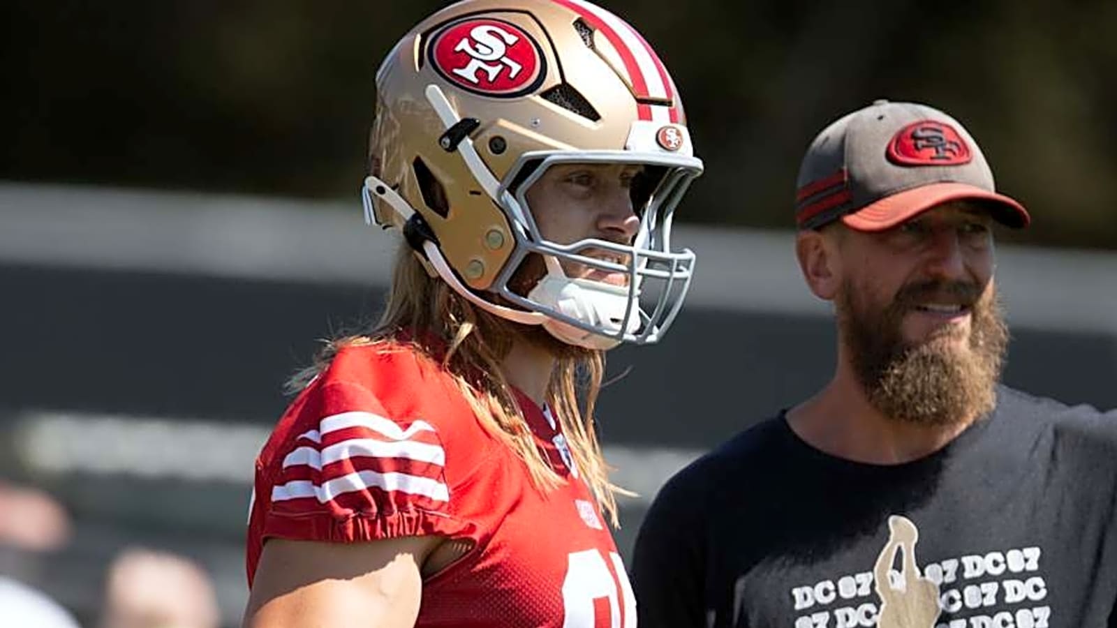 George Kittle Gives 49ers UDFA Wide Receiver Isaiah Neyor Rave Review