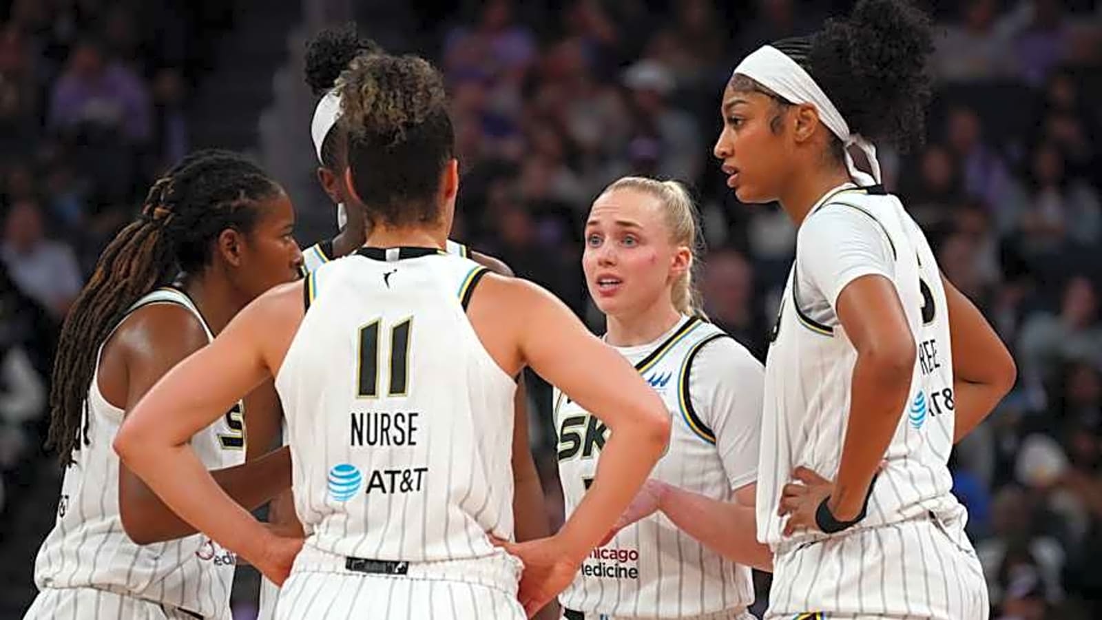 Sky&#39;s Angel Reese, Hailey Van Lith Share Reactions on Candace Parker&#39;s Jersey Retirement