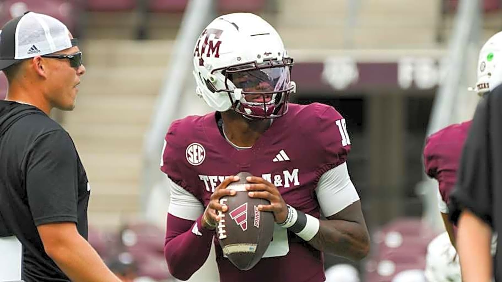 Texas A&M Coach Mike Elko Gives Injury Update on QB Marcel Reed