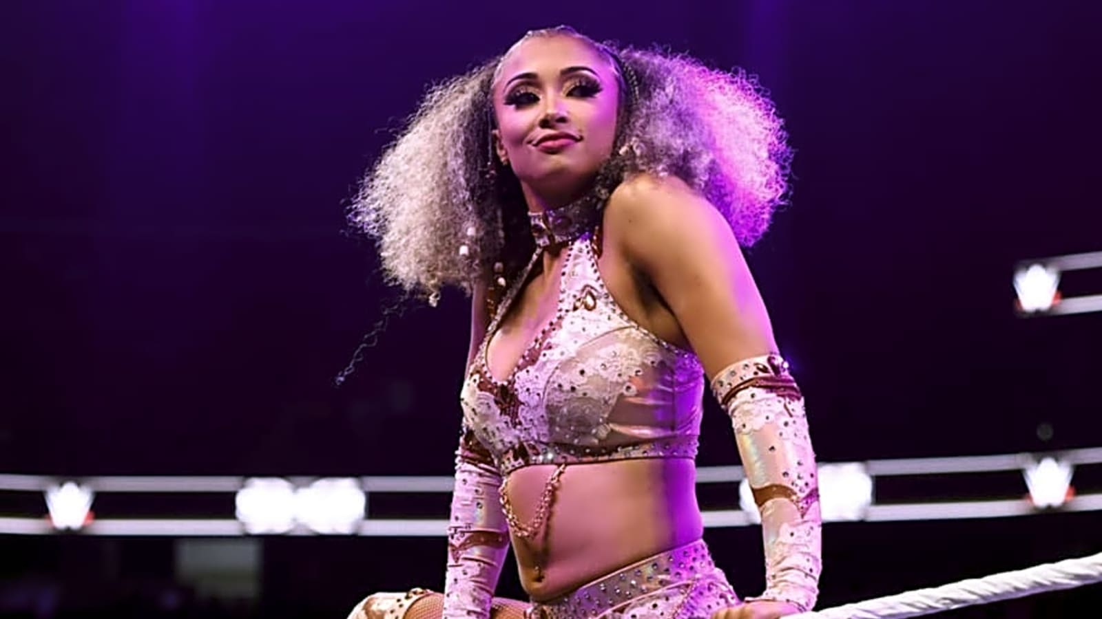 WWE Superstars Carmelo Hayes And Kelani Jordan Announce Engagement