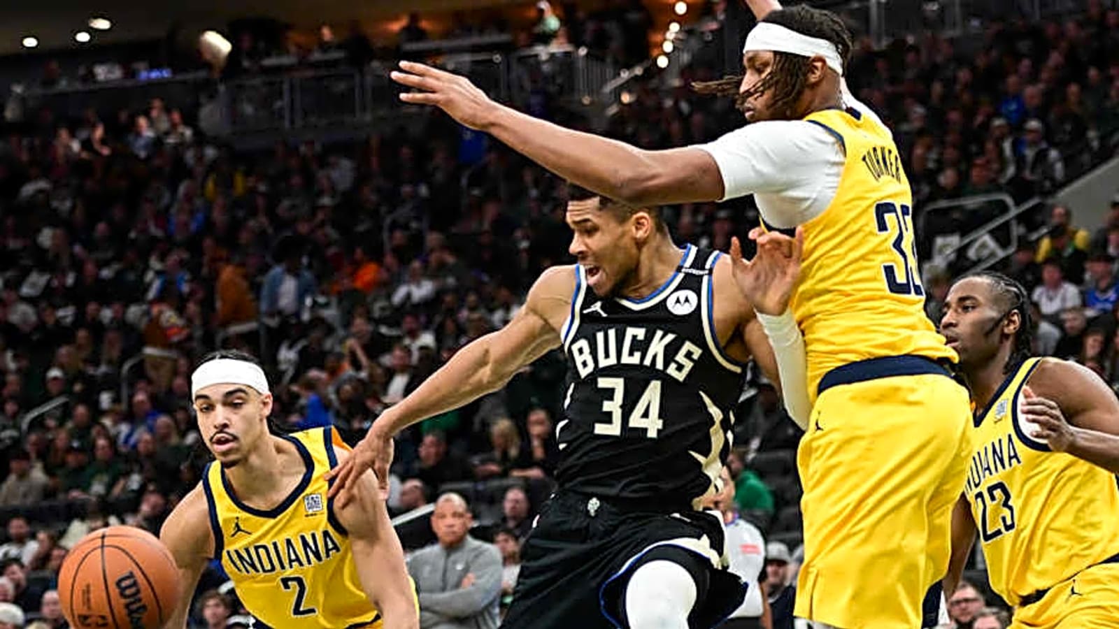 Bucks Notes: Bucks Want All-Star Big Man, President Talks Giannis Trade, Myles Turner Takes Shot at Pacers