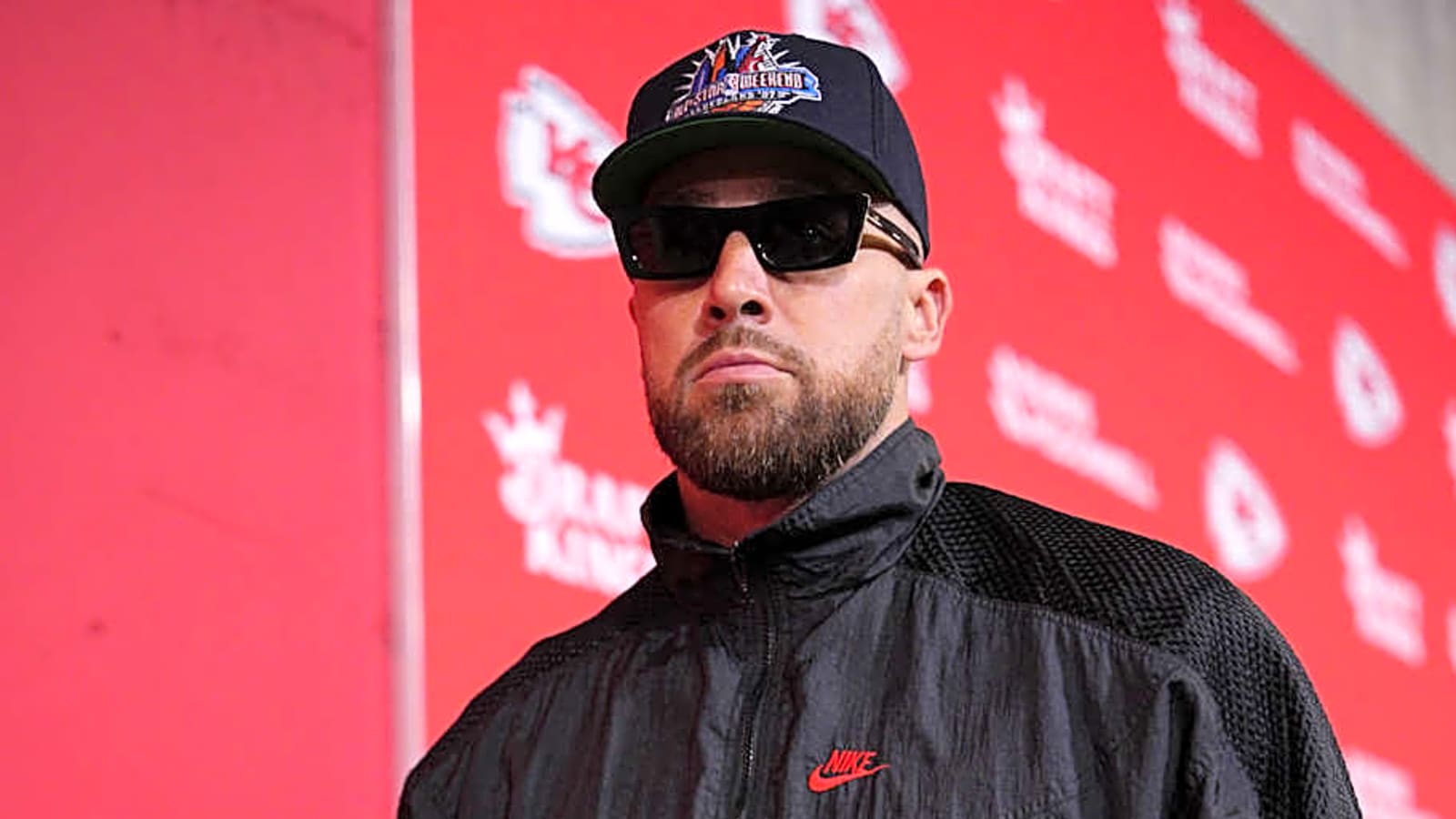 Travis Kelce Wears Retro Nike Gear As His Future Remains Uncertain