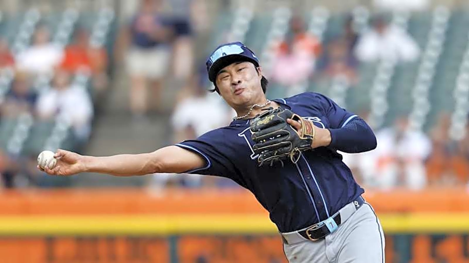 Tampa Bay Rays Infielder Ha-Seong Kim Leaves Sunday Loss With Left-Foot Injury