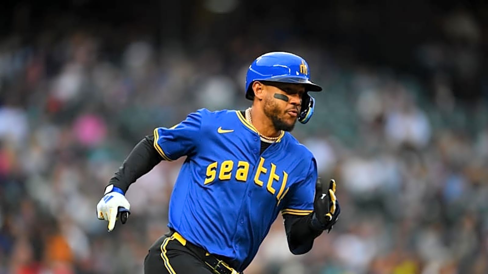 Julio Rodriguez Has Fun Message on Instagram For Teammates Cal Raleigh, Mitch Garver