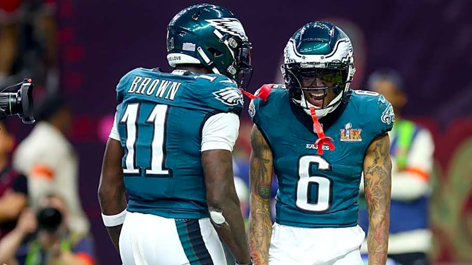 A.J. Brown, DeVonta Smith cement their place as the NFL&#39;s best WR tandem