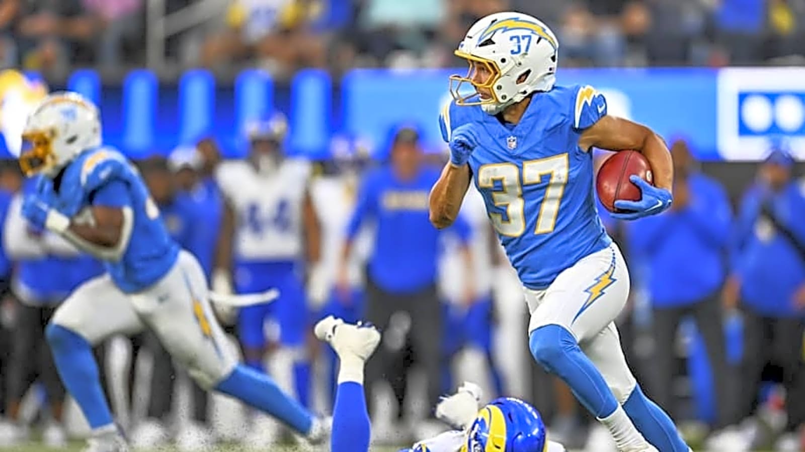 Chargers UDFA rookie racking up touchdowns from Justin Herbert