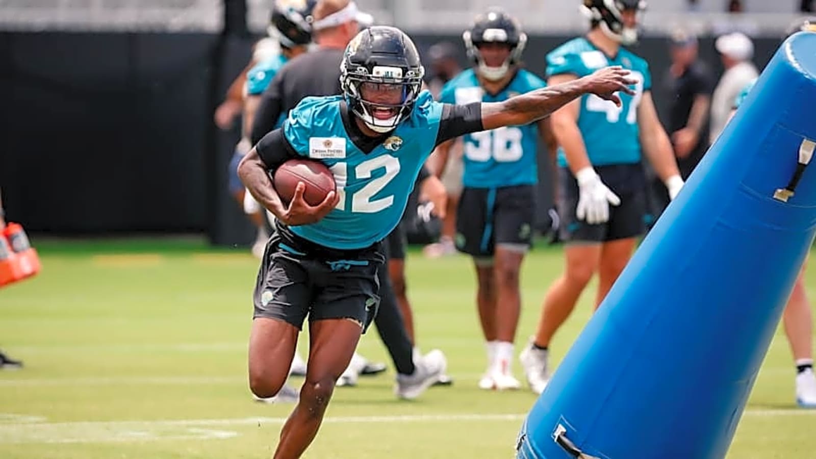 Watch: Travis Hunter on Jaguars Rookie Minicamp