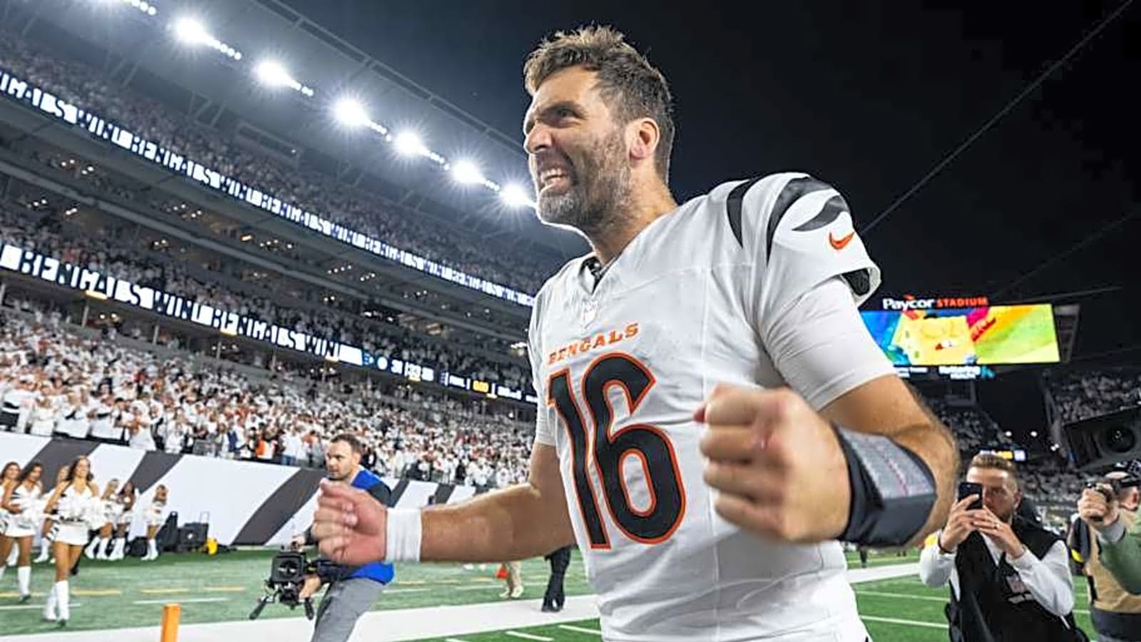 The Bengals didn’t win the trade deadline but Joe Flacco sure did