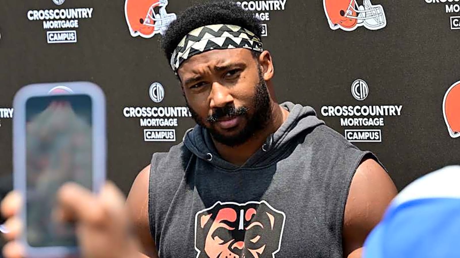 Cleveland Browns Fans Accused of Disrespecting Myles Garrett