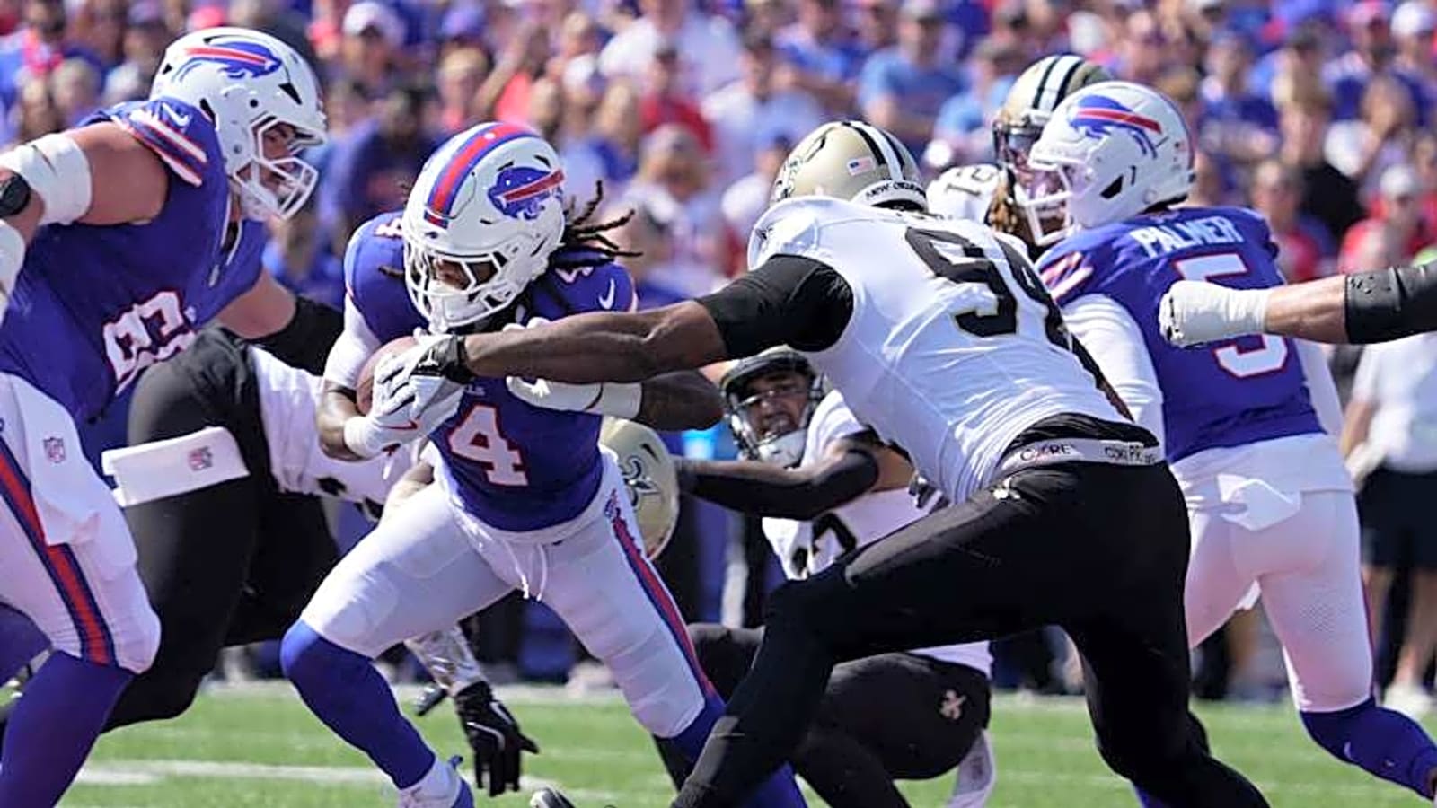 Bills&#39; James Cook already earning highest PFF grades after signing new contract