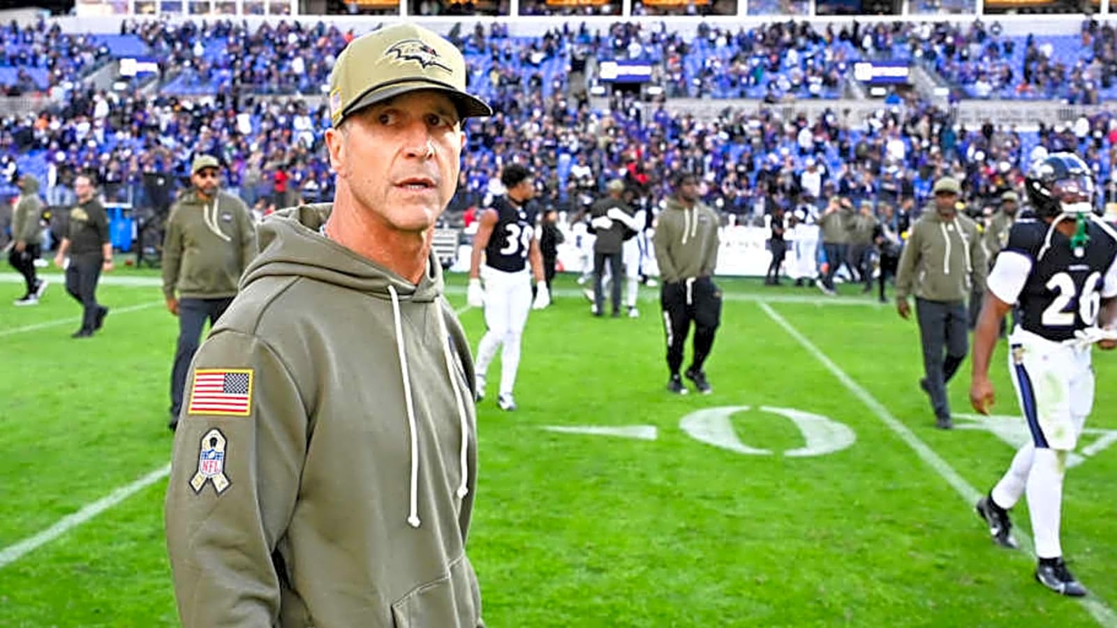 John Harbaugh Provides Scary Injury Update to Ravens Rookie