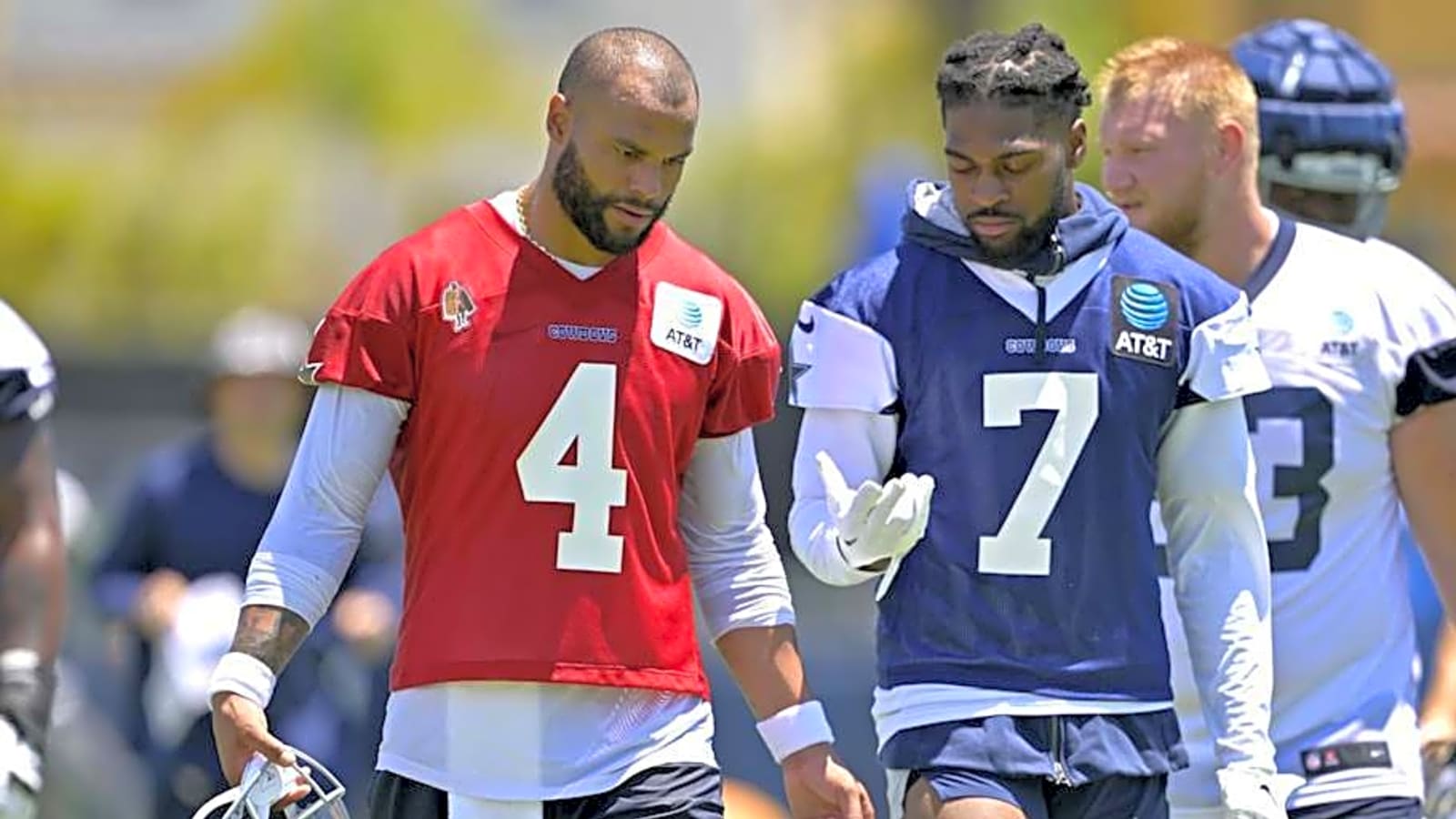 Dak Prescott giving tough love to Cowboys' Trevon Diggs amid tumultuous season