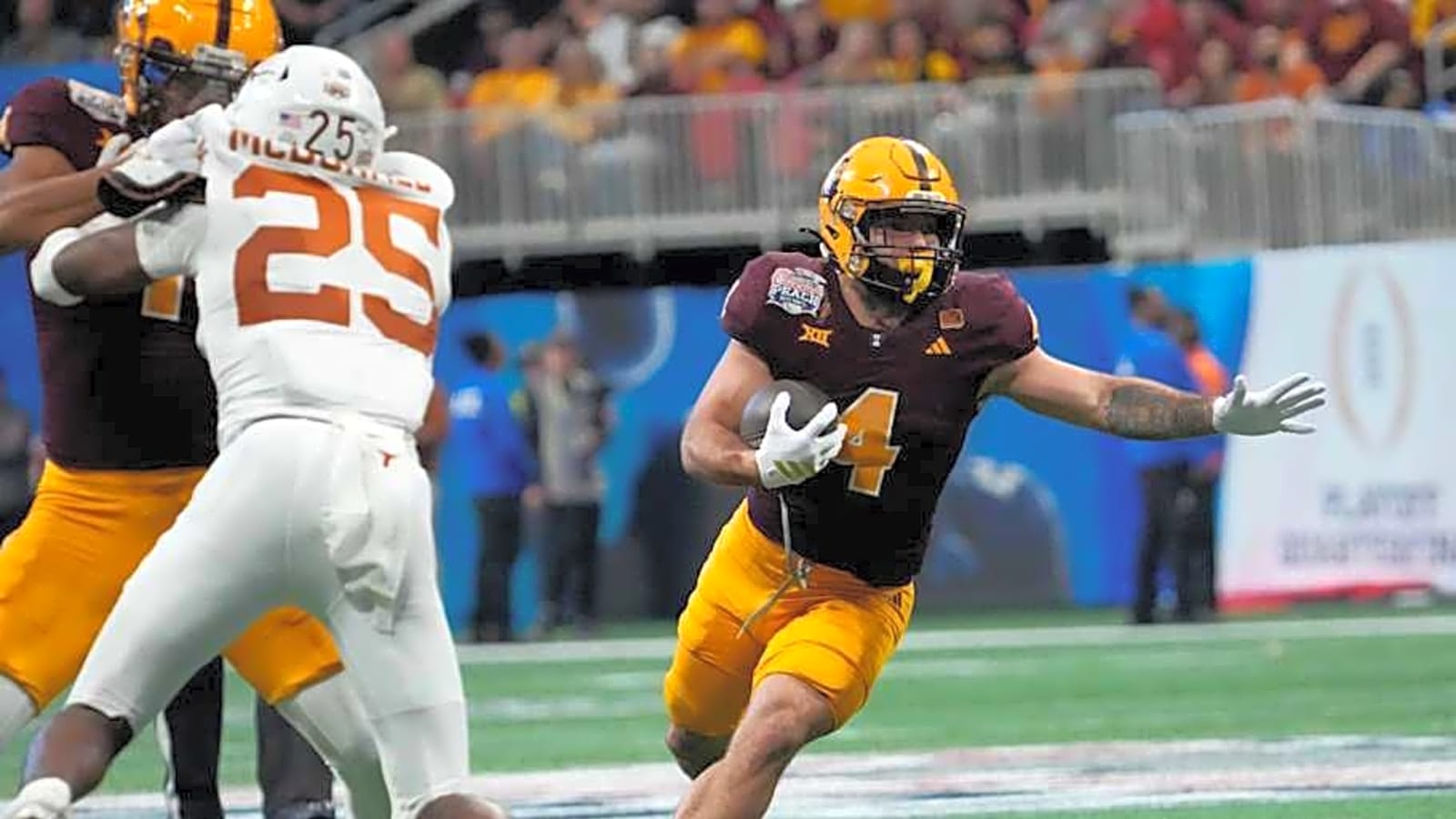Arizona State&#39;s Shaun Aguano Speaks on Cam Skattebo