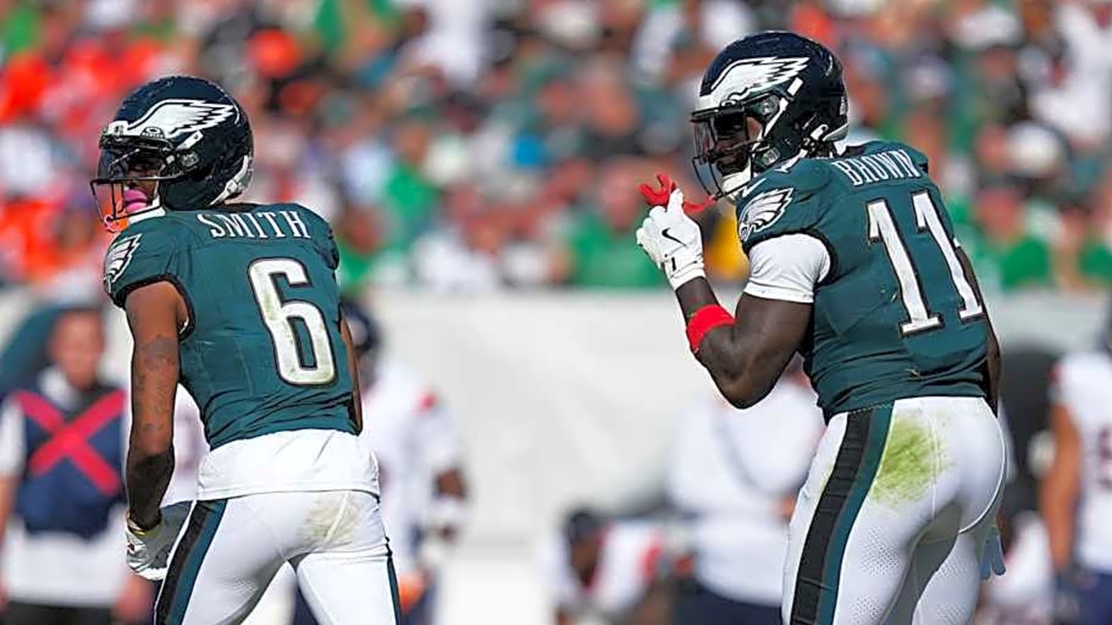 Fantasy writer offers up hope for owners of Eagles' DeVonta Smith and A.J. Brown