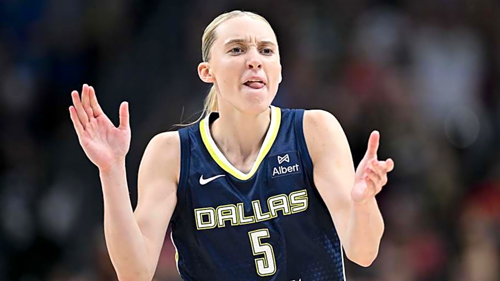 Paige Bueckers Angry Double Ball Wall Slam at Wings Practice Turns Heads