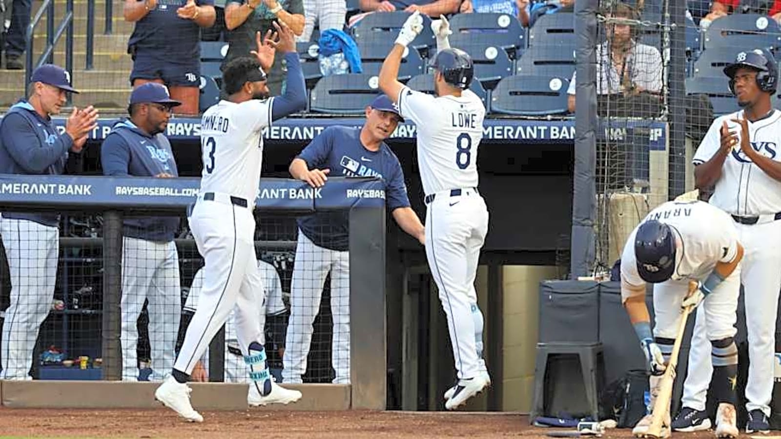 Rays Jump on Rangers Early, Hang on For 5-4 Win to Get to 3 Games Over .500