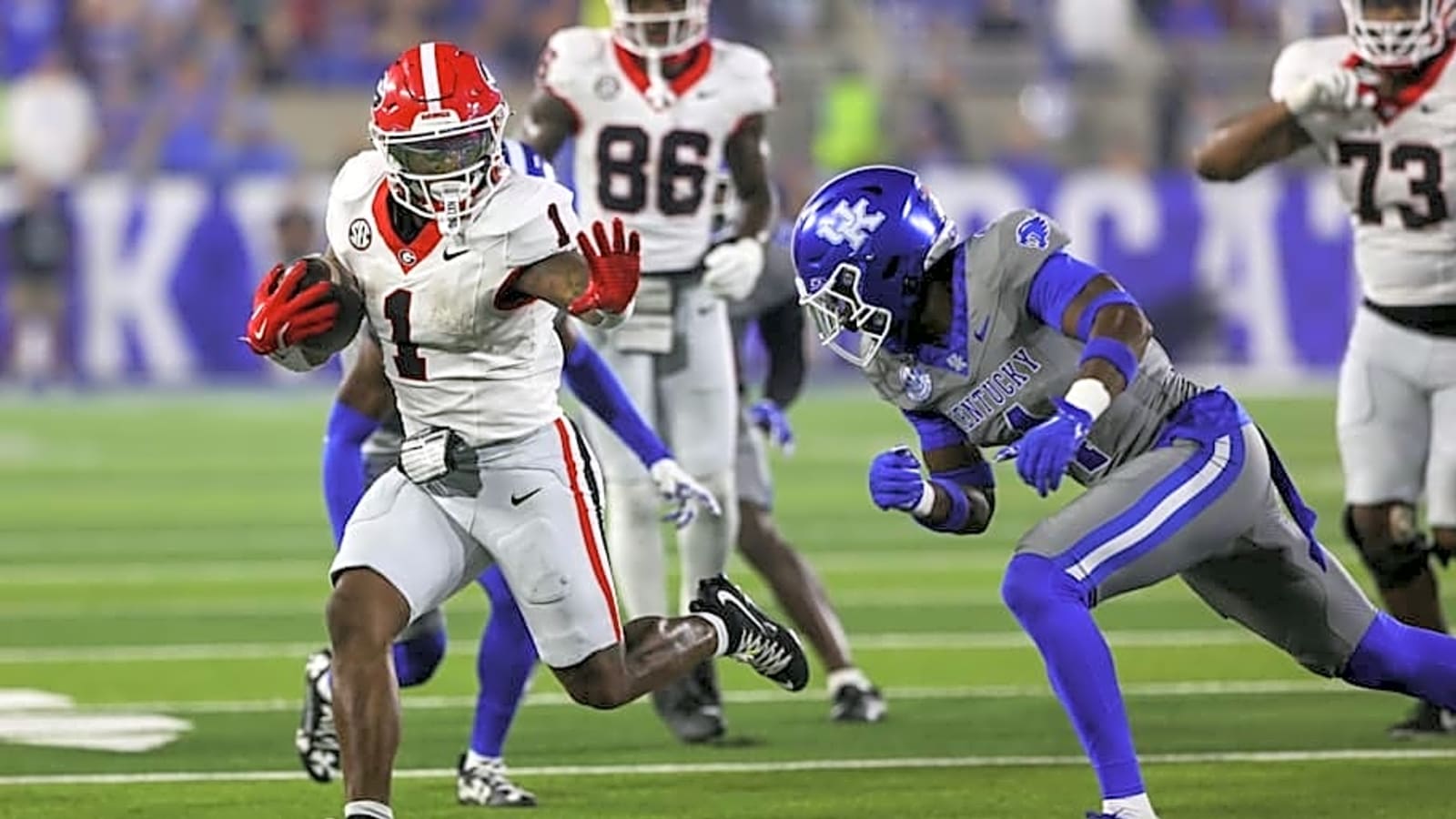Georgia Bulldogs vs Kentucky Wildcats Will End A Five-Decade Streak in SEC Football