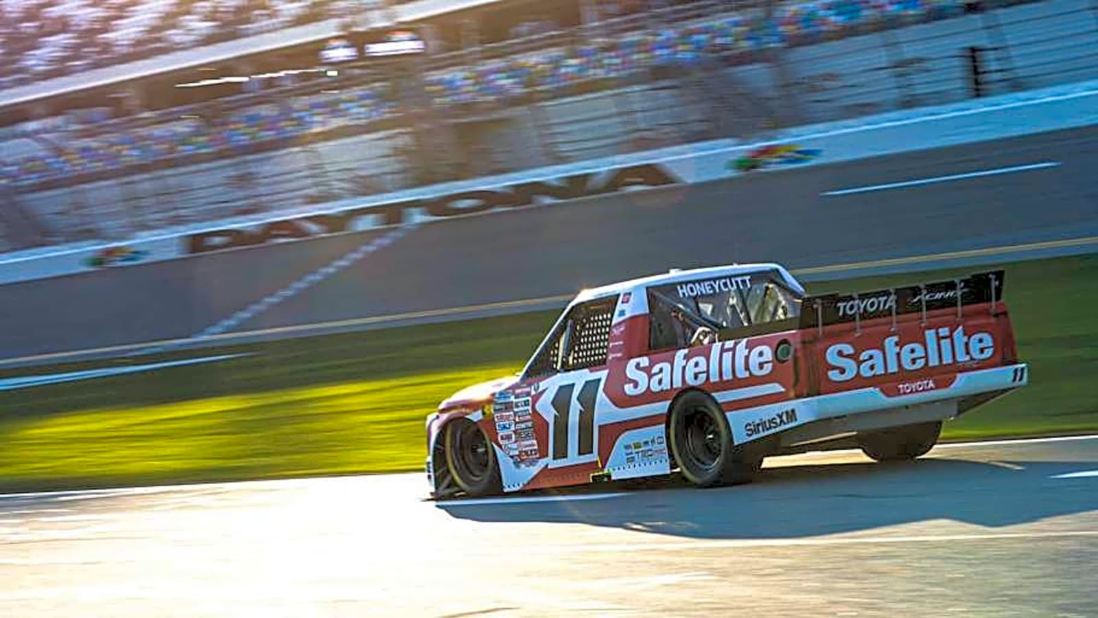Honeycutt Paces NASCAR Truck Practice At Daytona