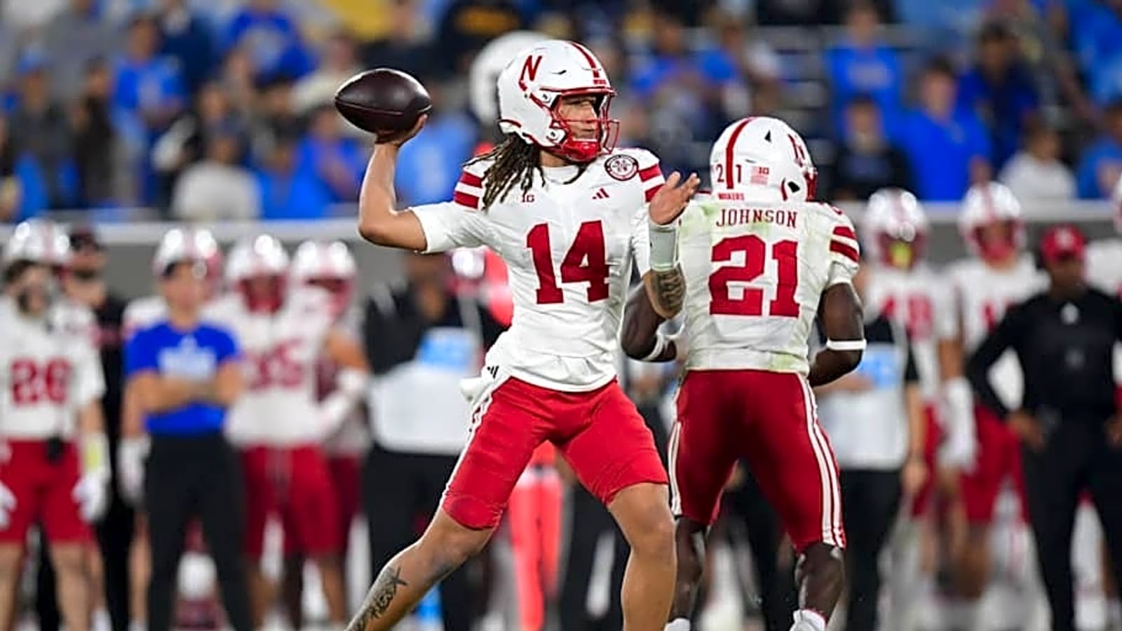 Lateef Leads NU To a 28-21 Road Win In First Career Start