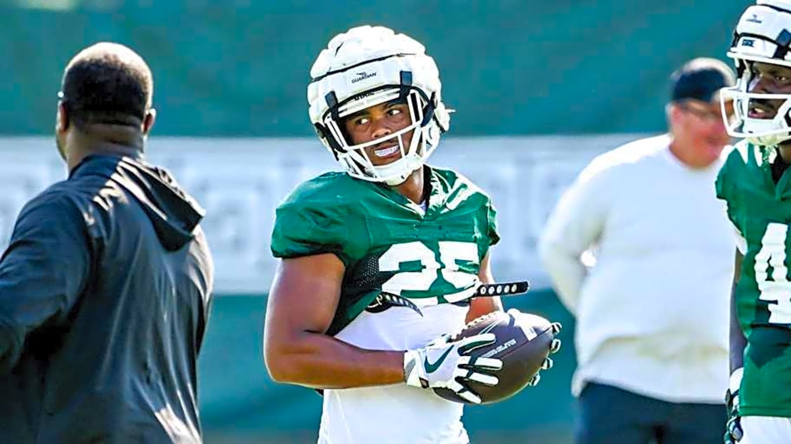 This Michigan State Freshman RB Has Lots of Potential