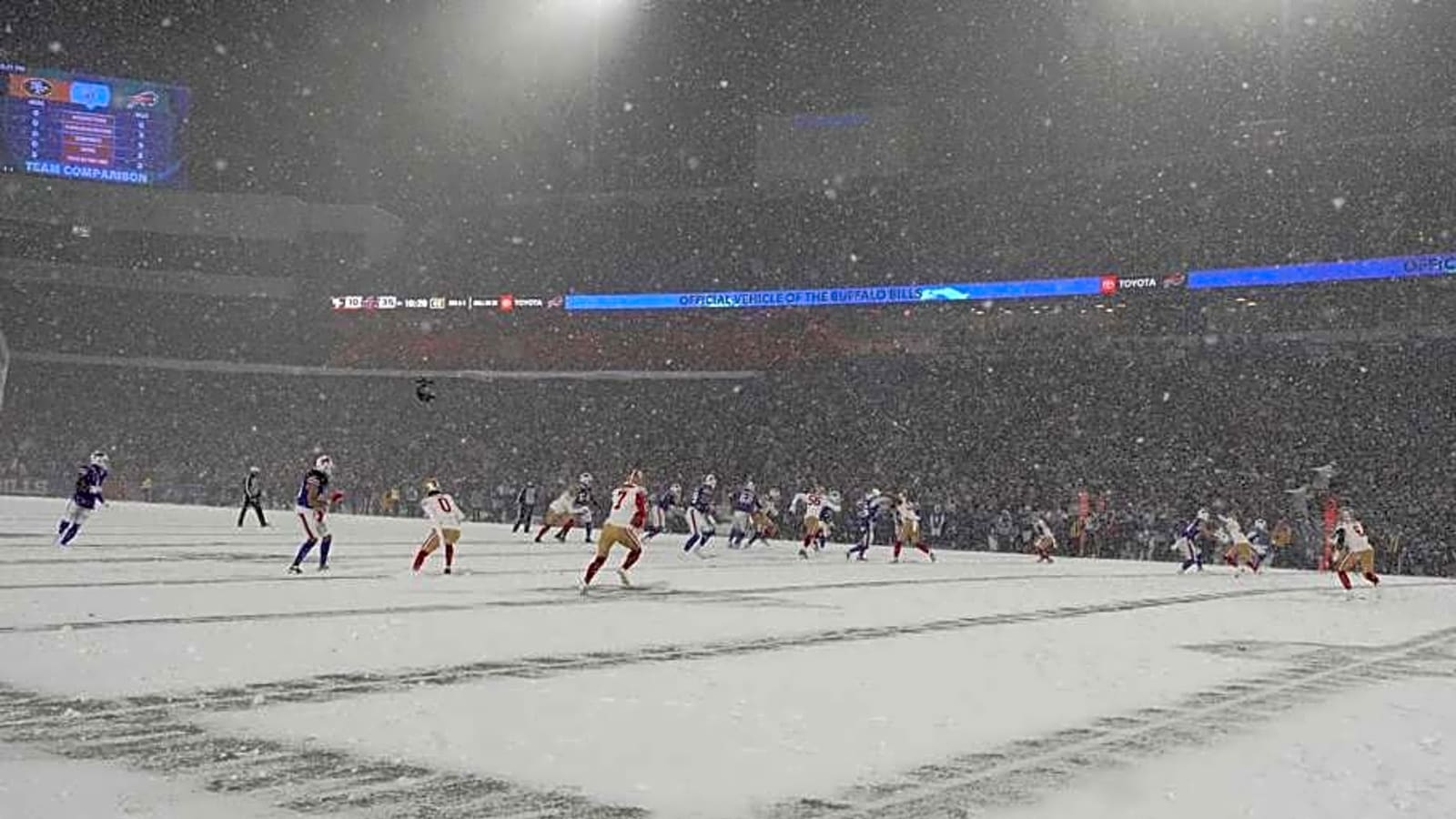 Snow-shoveling Bills Mafia receive priceless souvenir for work at Highmark Stadium