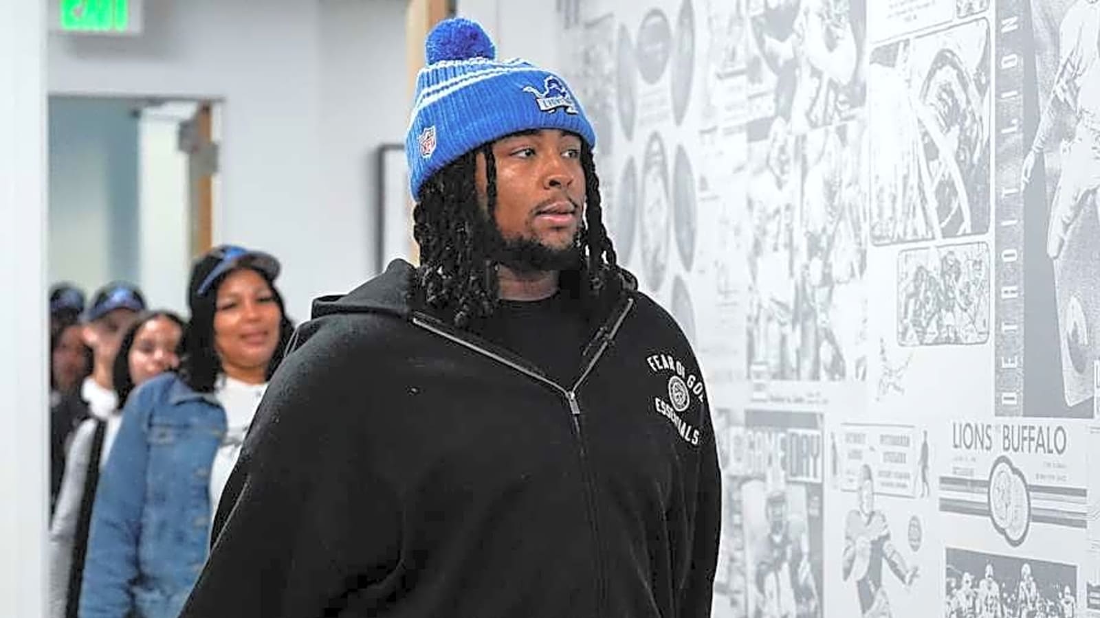 Lions Kelvin Sheppard Told Tyleik Williams &#39;You&#39;re My Guy&#39;