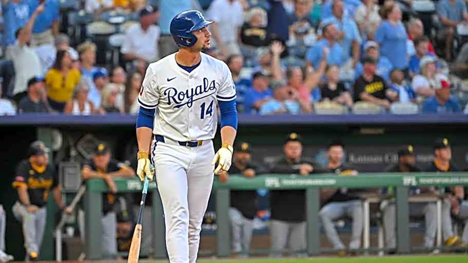 Royals Players React To Jac Caglianone&#39;s Ridiculous 466-Foot Moonshot