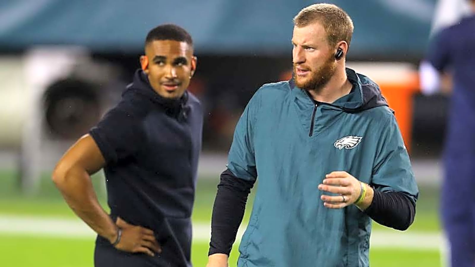 Jalen Hurts clears air on Carson Wentz era in Eagles with blunt 6-word admission
