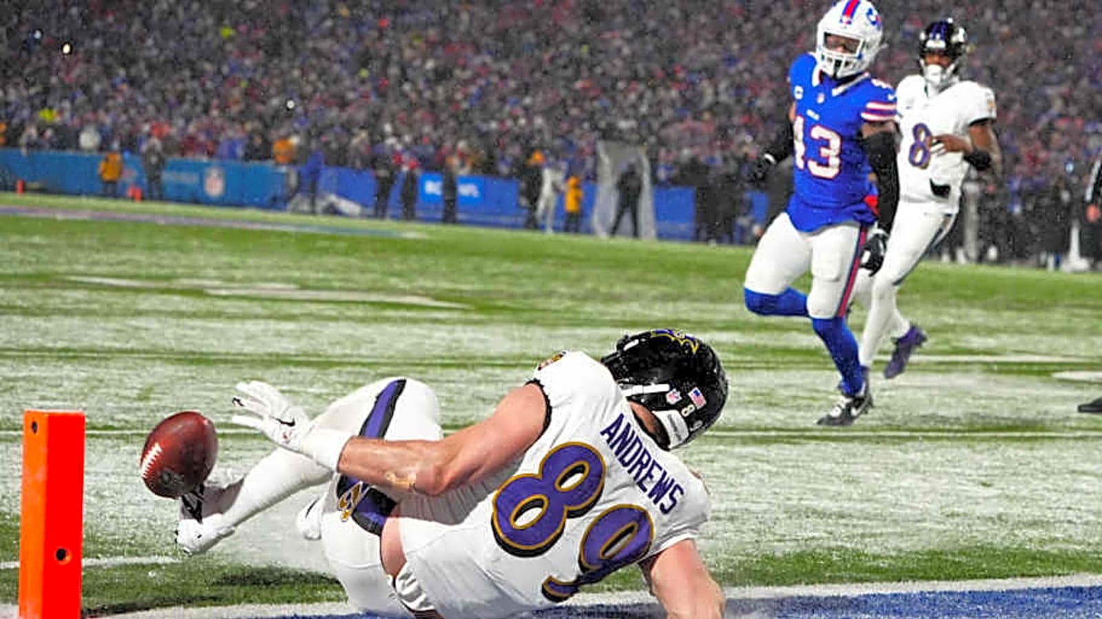 Ravens&#39; Mark Andrews Motivated By Crucial Playoff Mistakes