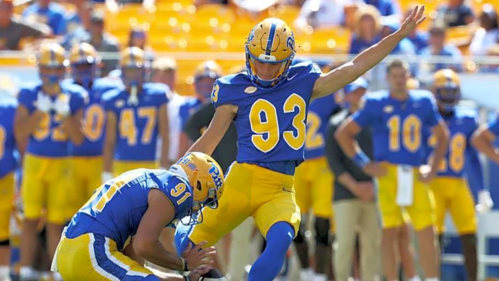 Pitt HC Addresses Freshman Kicker's Absence