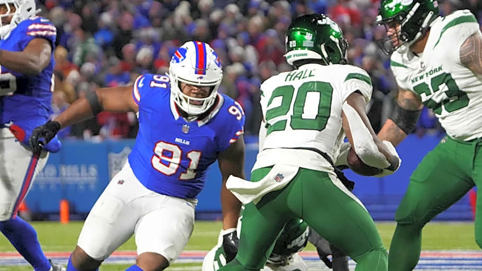 Bills&#39; defensive tackles, sans Ed Oliver, ready for Jets&#39; run-heavy attack in Week 2