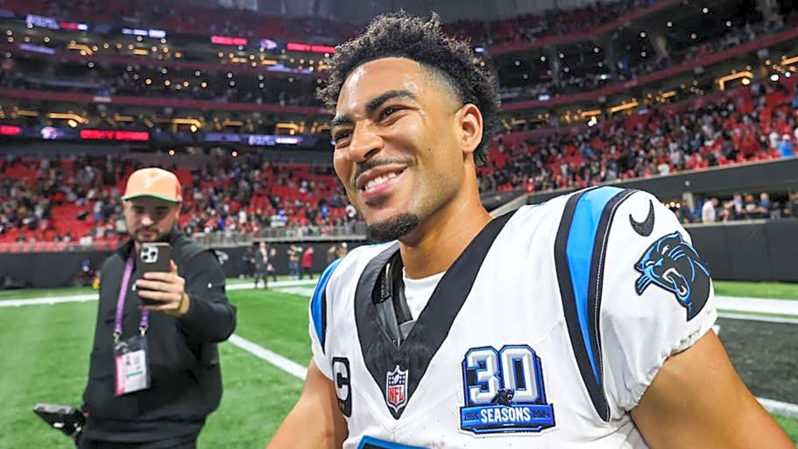 Panthers newcomer names baby goat after Bryce Young