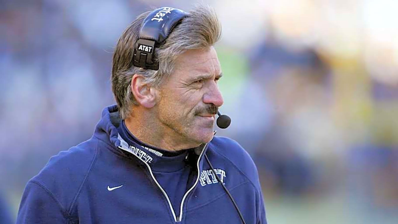 Former HC Visits Pitt Football