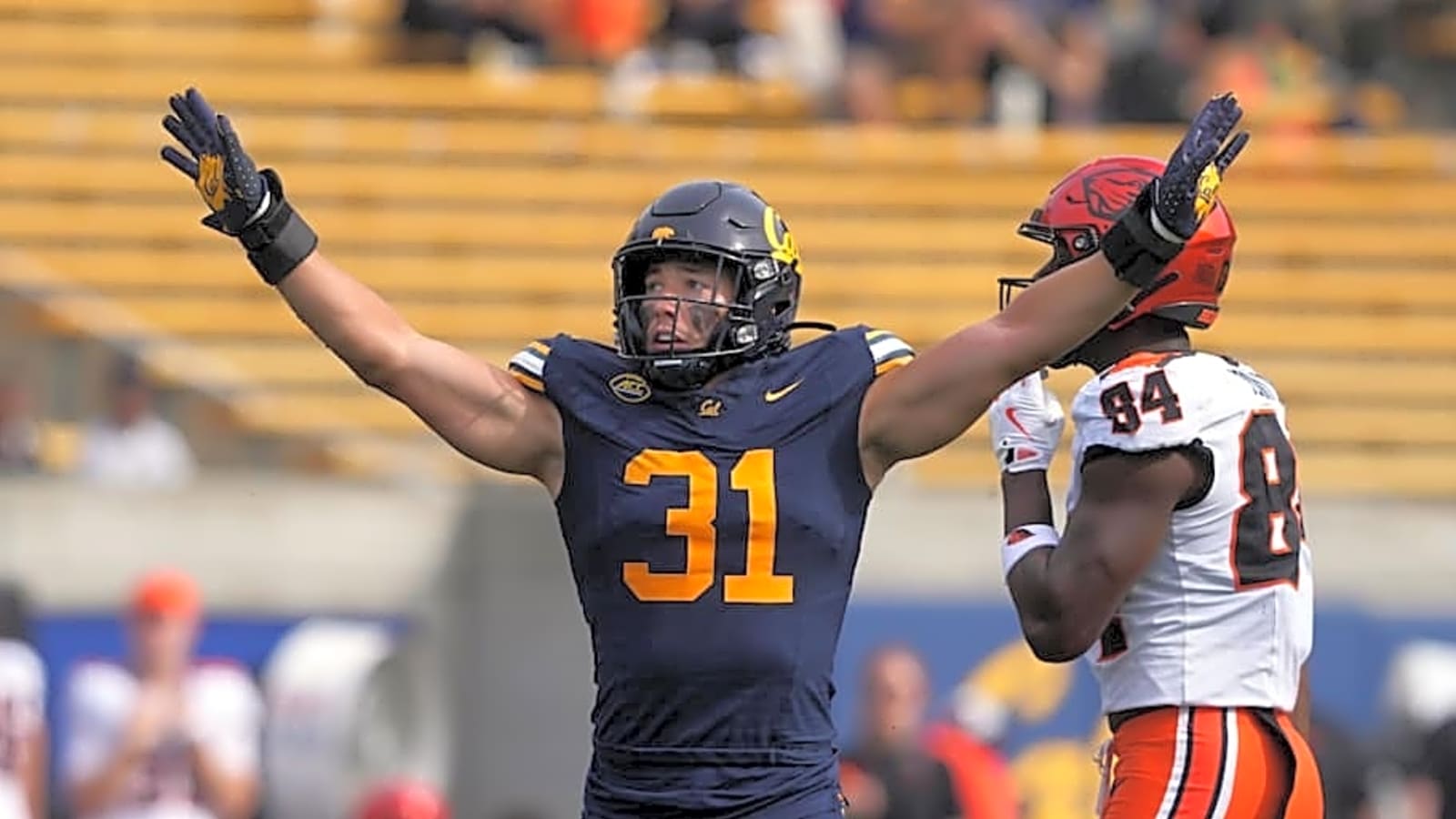 Cal LB Hunter Barth Enters Transfer Portal