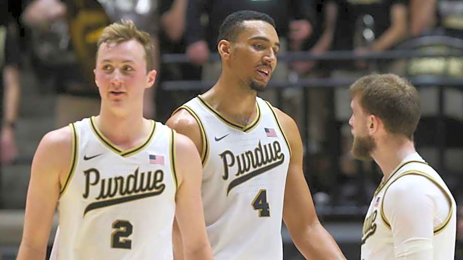 New Center Oscar Cluff Pays Major Compliment to Purdue&#39;s &#39;Big Three&#39;