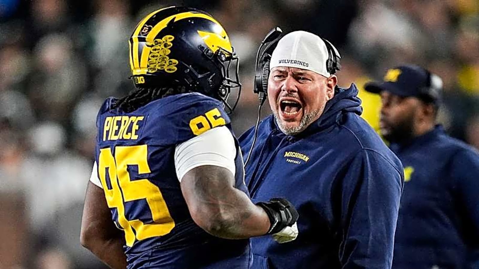 HC Sherrone Moore praises an unheralded lineman, claiming he is 'All-Big Ten Caliber'