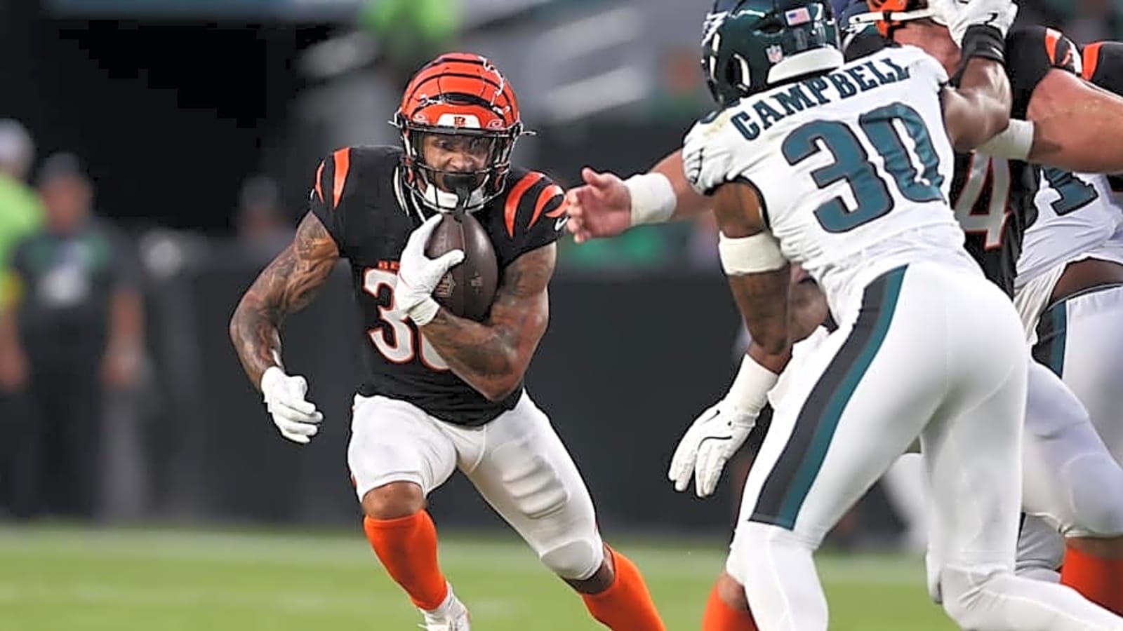 Former Illini Chase Brown Scores Opening Touchdown on Monday Night Football