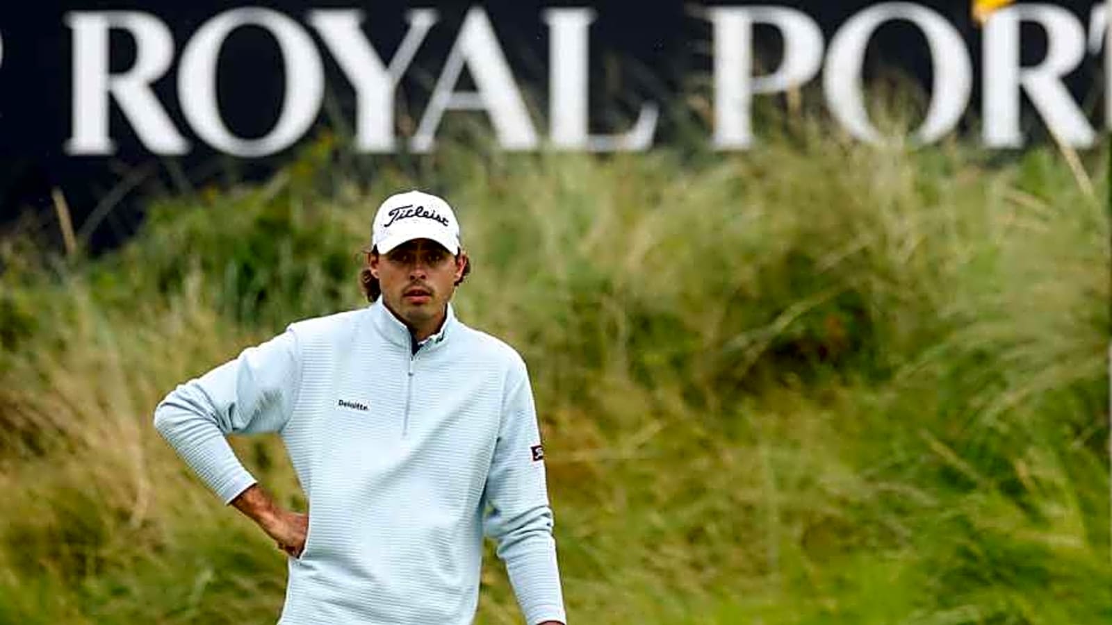 Former Razorback sits atop leaderboard of Open Championship