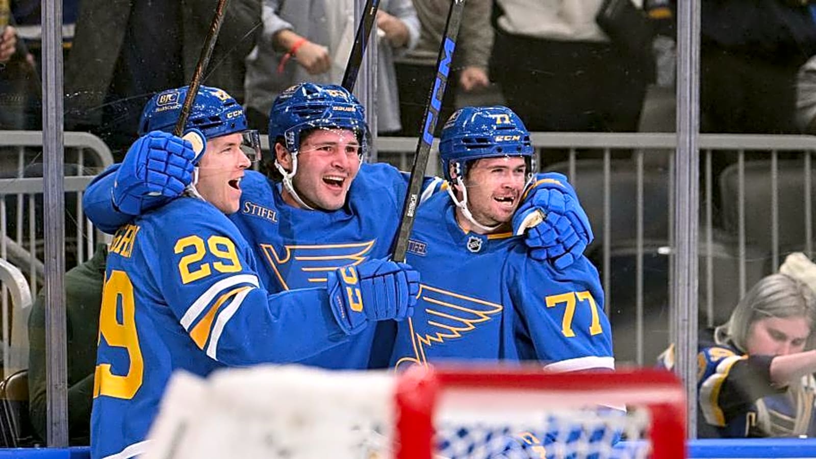 The Blues' McDouble line is losing its bite