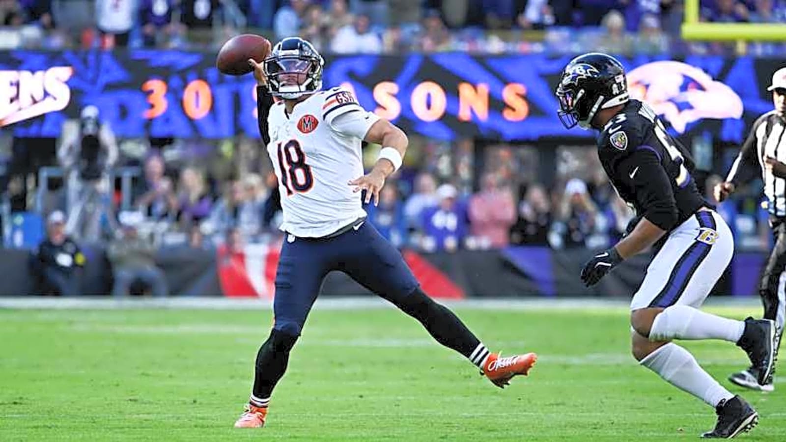 Chicago Bears 'funk' against Ravens obvious with poor report card