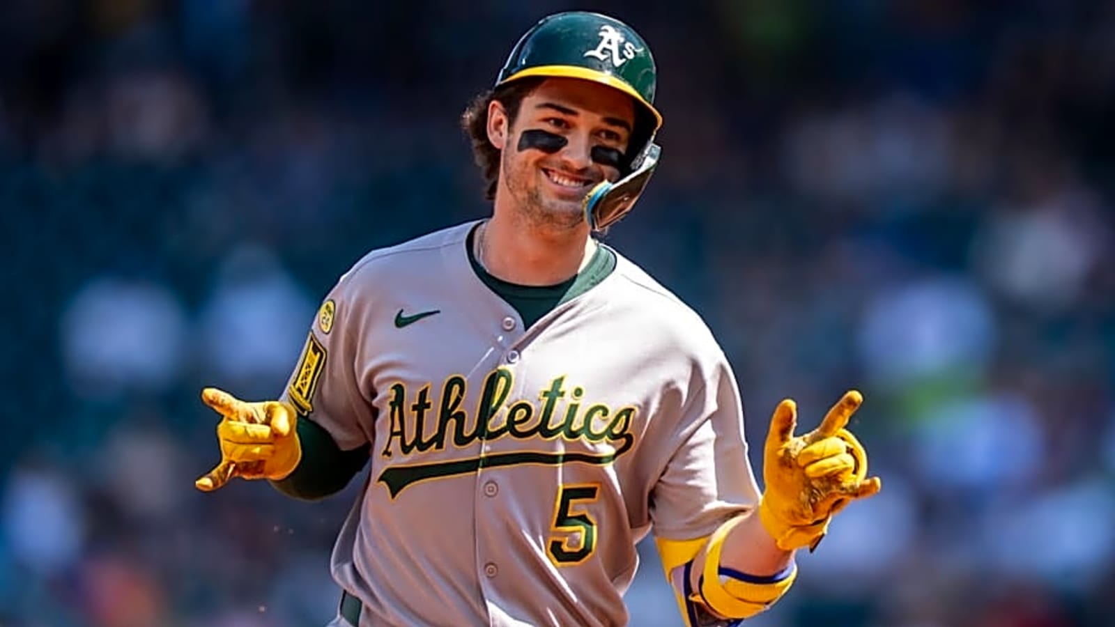 Jacob Wilson Added an Oakland A&#39;s Fan Favorite to His Autograph Collection