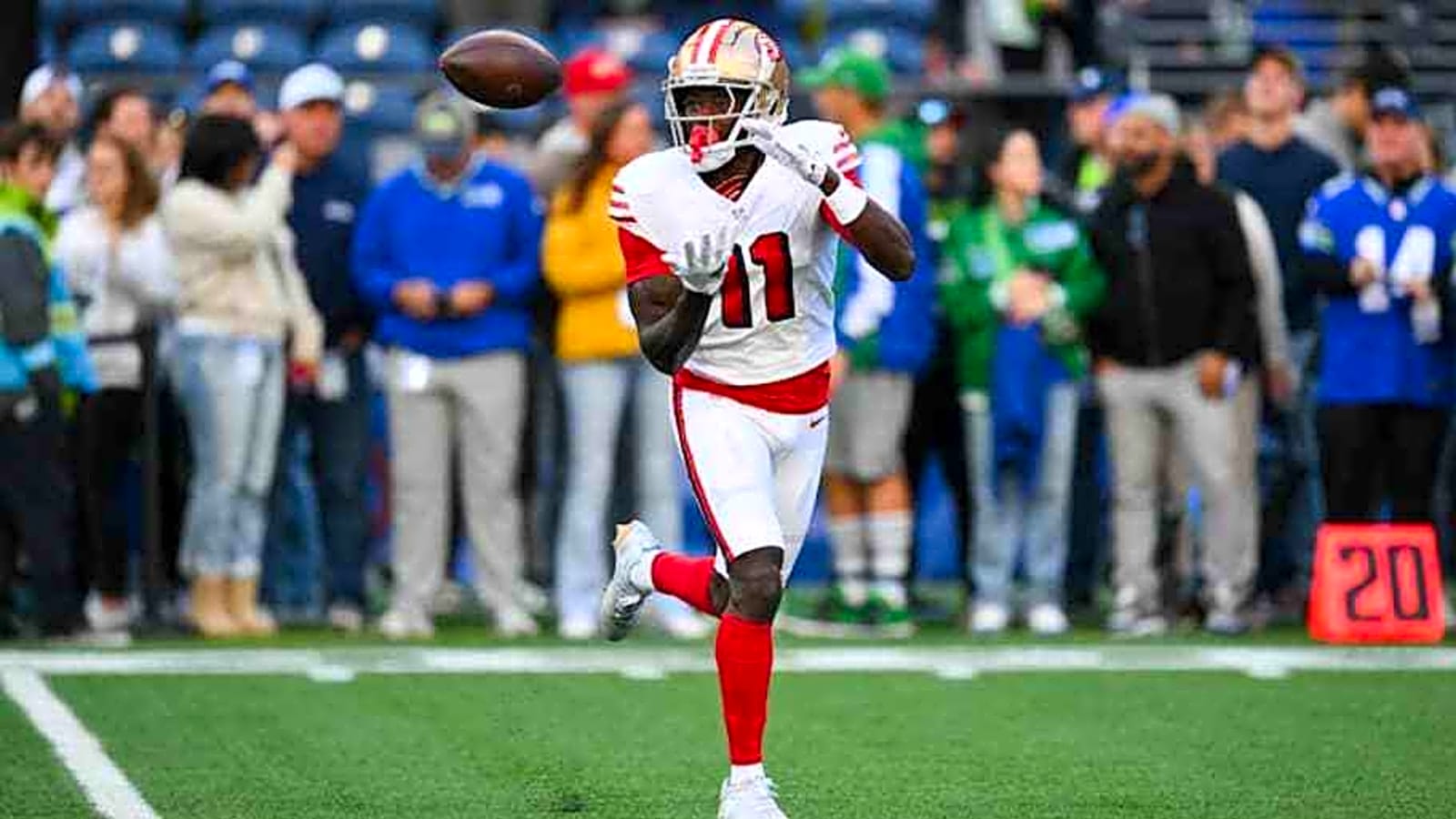 Is 49ers WR Brandon Aiyuk the NFL&#39;s Most Overpaid Wide Receiver?