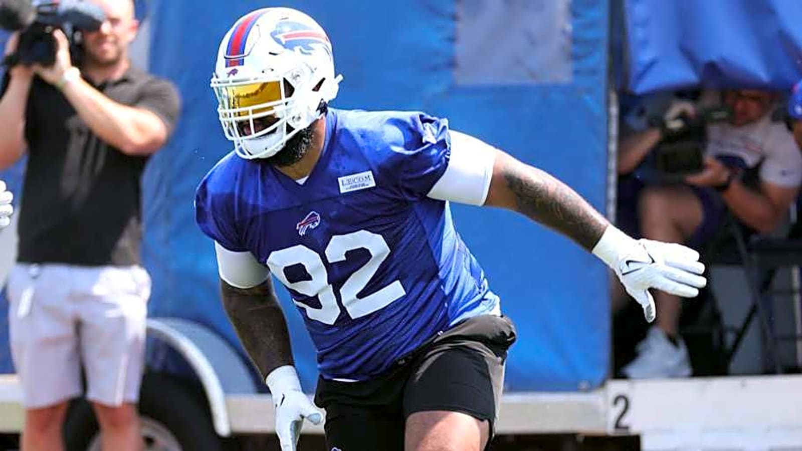 Bills&#39; starting defensive tackle named training camp trade candidate