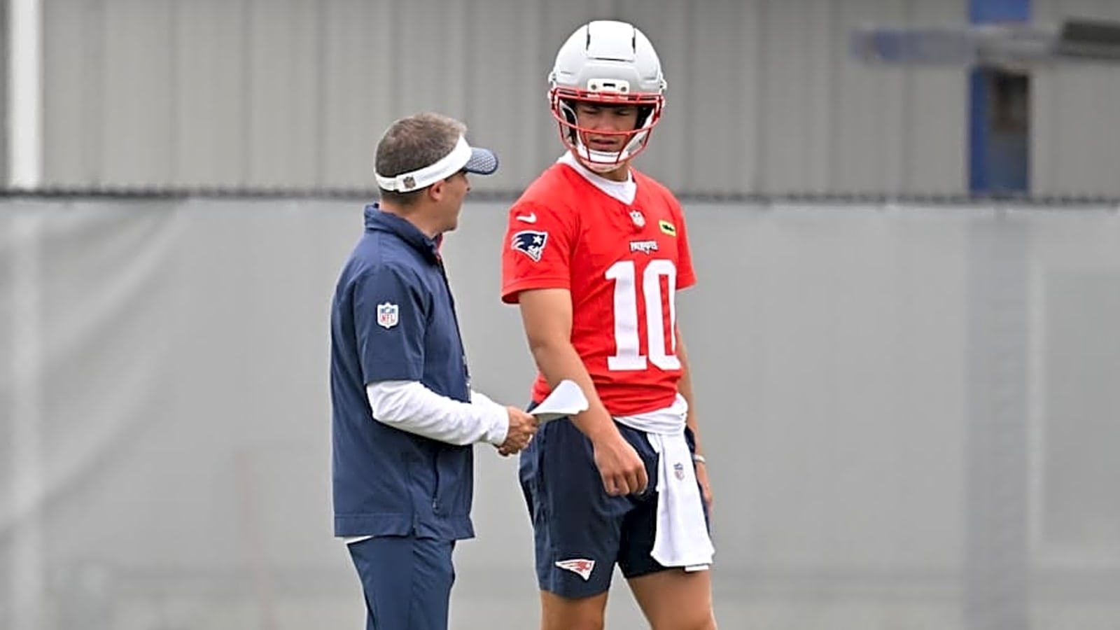 Patriots&#39; Drake Maye Gets Honest on Relationship With WRs