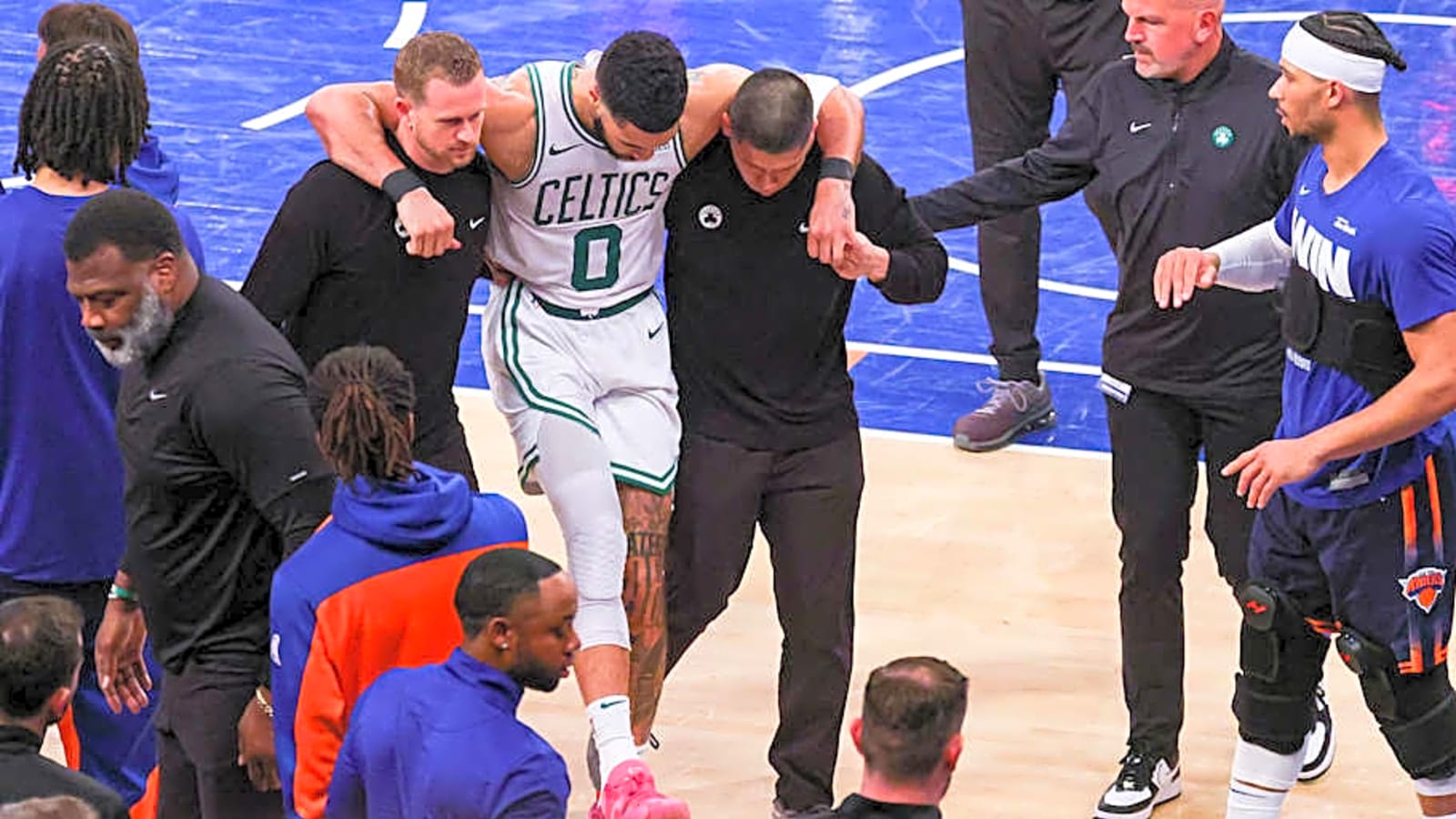 Jayson Tatum Undergoes Surgery Following Achilles Injury vs. Knicks