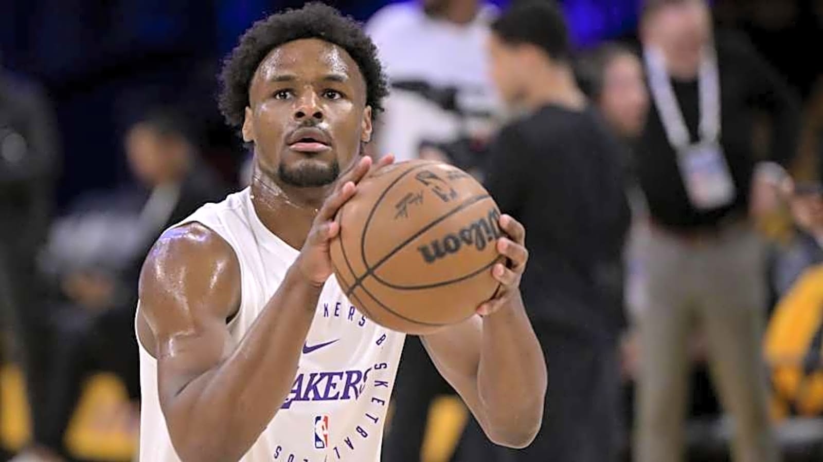 Los Angeles Lakers&#39; Bronny James Explains Mindset Ahead Of Summer League