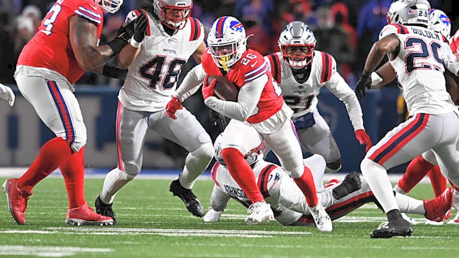 Bills&#39; running back even more amazed by fanbase after attending special event