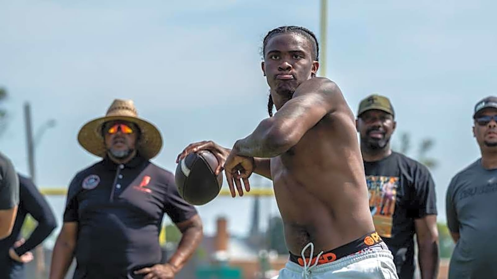 Bryce Underwood is eager to be pushed in camp to 'see how far he can go'