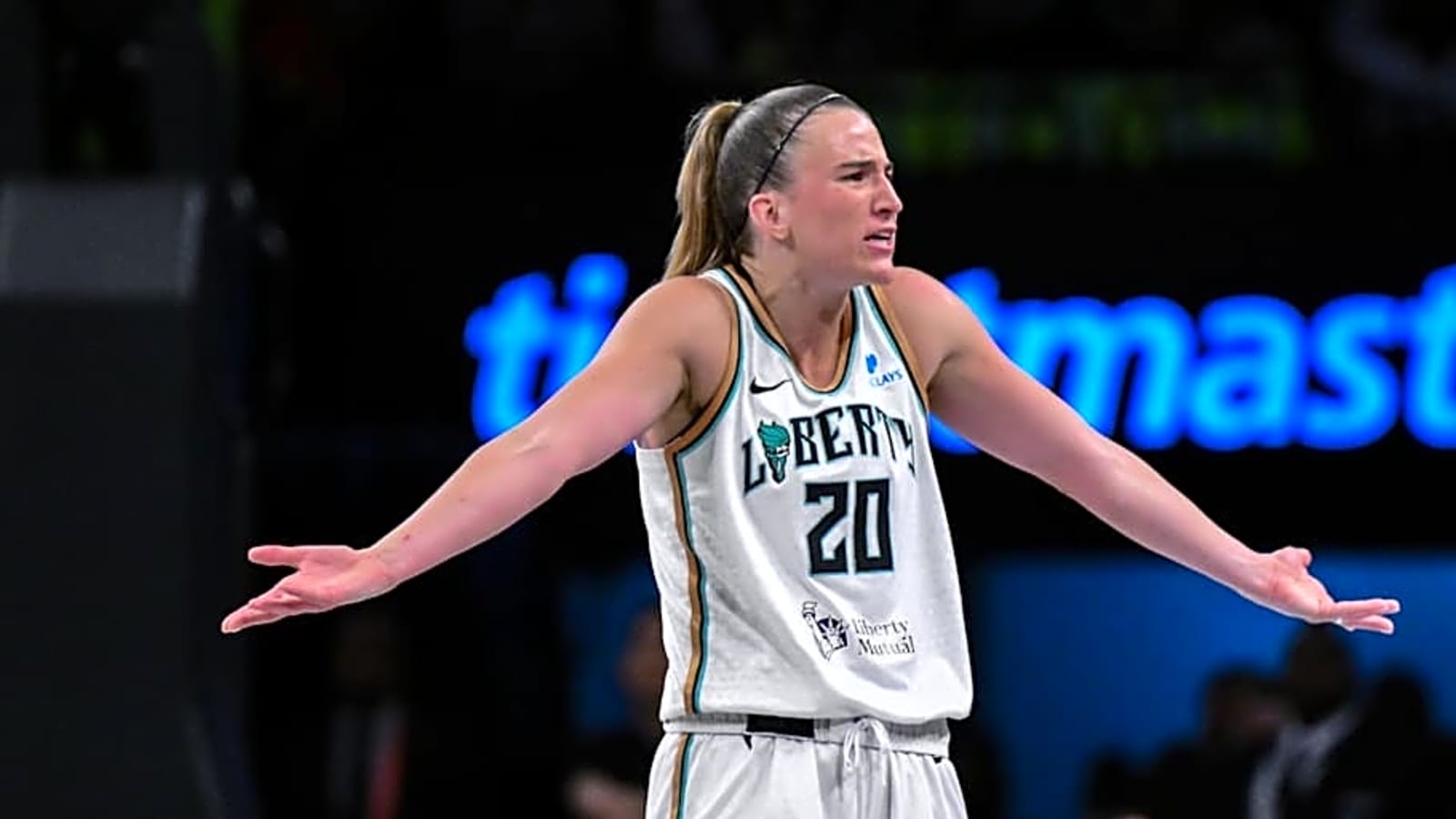 Sabrina Ionescu Renovates Barclays Center to Market Nike Shoes