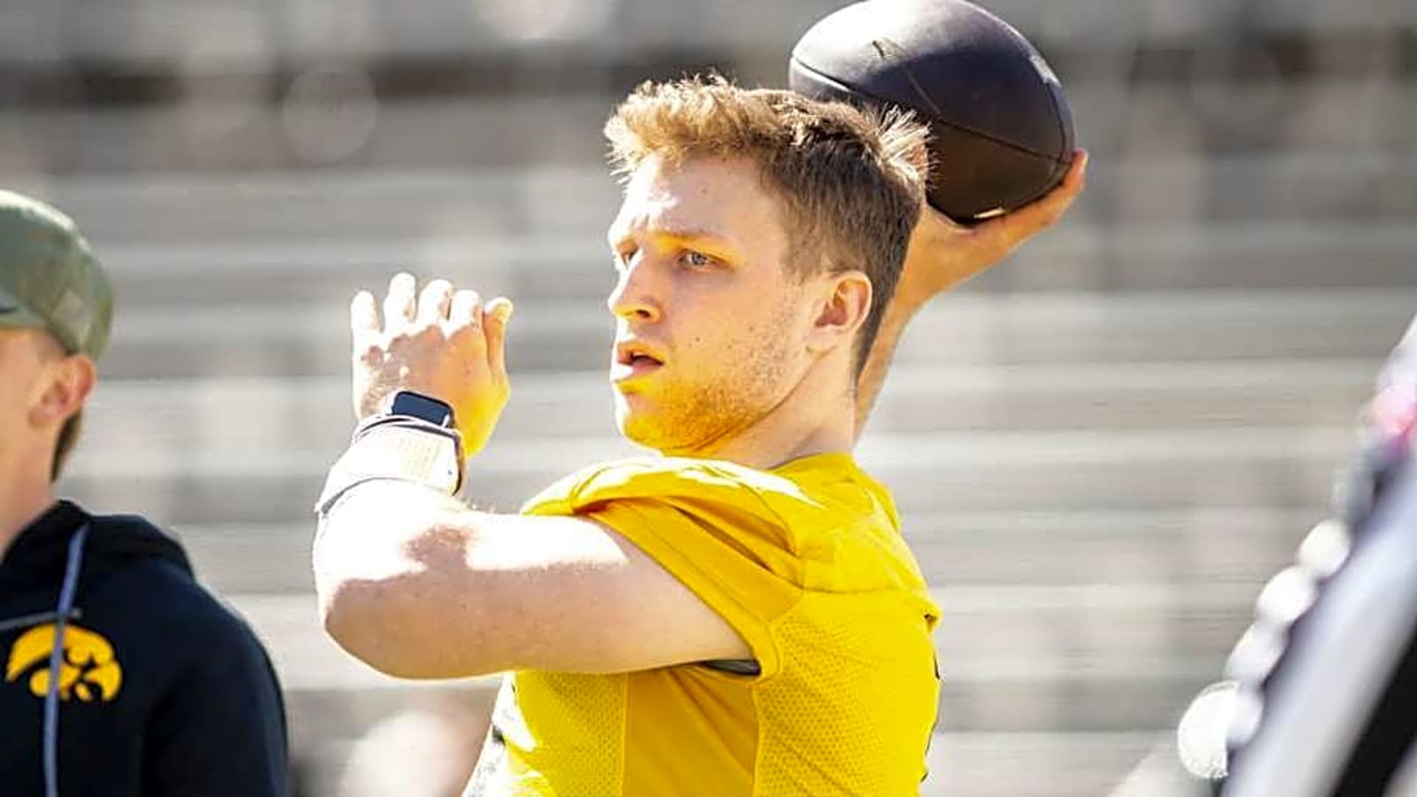 Iowa Hawkeyes QB Lands Staggering NFL Draft Outlook